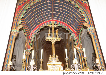 Saint Corentin cathedral, Quimper, finistere, brittany, france 129149935