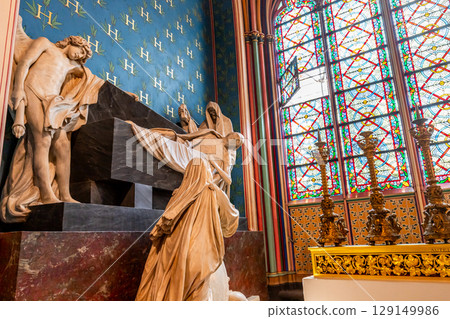 Notre-Dame cathedral, Collateral chapel, Paris, France 129149986