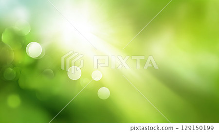 明亮的綠白相間的抽象背景。光線照射進來,給人一種清爽的感覺。 明亮的綠白相間的抽象背景。光線照射進來,給人一種清爽的感覺。 129150199