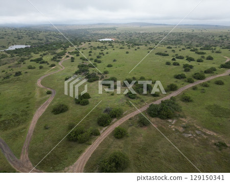 南非 Kwand 野生動物保護區的鳥瞰圖 129150341