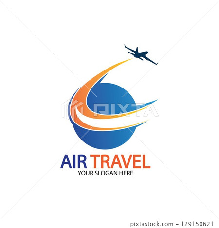 Air Travel logo vector icon design template-vector Air Travel logo vector icon design template-vector 129150621