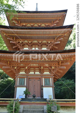 淨琉璃寺三重塔 [國寶] 京都府木津川市 129150886