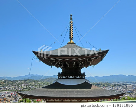 岡山縣津山市天台宗“長法寺”:多寶塔 岡山縣津山市天台宗“長法寺”:多寶塔 129151990
