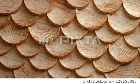 Wood grain board background material 129153085