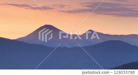 morning in mountains morning in mountains 129153780