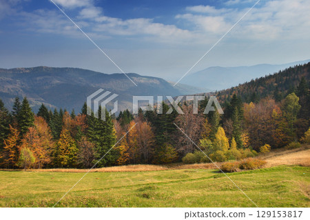 autumn in mountains autumn in mountains 129153817