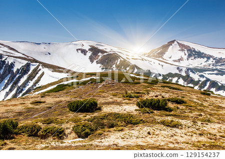 mountains landscape mountains landscape 129154237