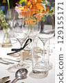 Perfect champagne for parties and event decorations 129155171