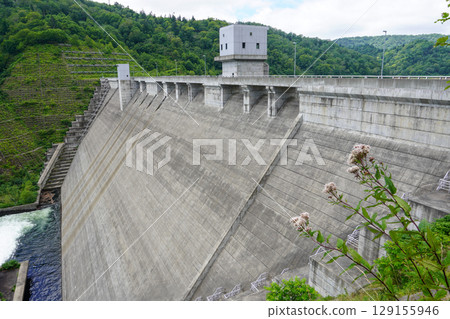 Tokutomi Dam (gravity type concrete dam) 129155946
