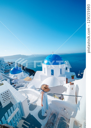 Beautiful landscape of Santorini Beautiful landscape of Santorini 129155993