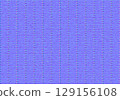 Striped brick wall normal map (fully seamless pattern) 129156108