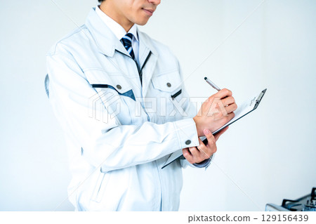 工作服的商人 129156439