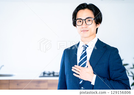 Businessman portrait Businessman portrait 129156806