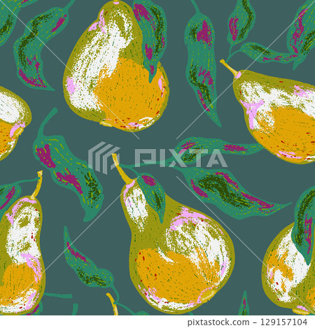 seamless pattern with hand drawn paint splashes and ink sketch seamless pattern with hand drawn paint splashes and ink sketch 129157104
