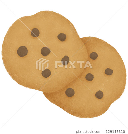 Chocolate chip cookie  129157810