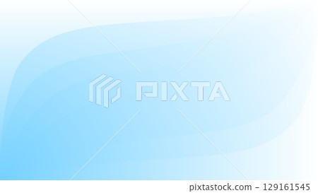 淡藍色，清爽微風的漸層背景素材16：9 129161545