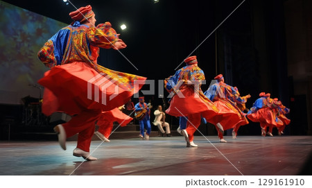 委內瑞拉傳統民俗舞蹈表演 委內瑞拉傳統民俗舞蹈表演 129161910