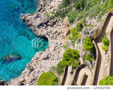 Capri island, Italy 129162436
