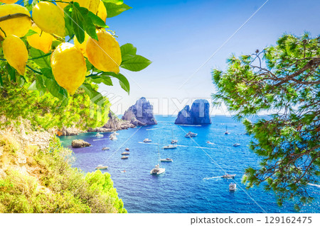 Capri island, Italy Capri island, Italy 129162475