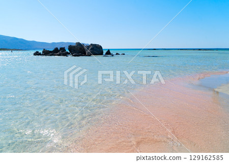 Elafonissi beach, Crete, Greece Elafonissi beach, Crete, Greece 129162585