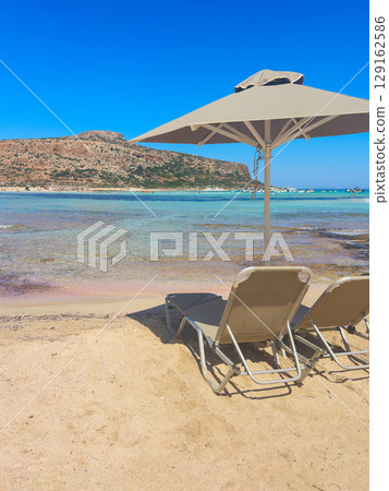 Balos beach, Crete, Greece Balos beach, Crete, Greece 129162586
