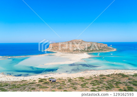 Balos beach, Crete, Greece 129162593