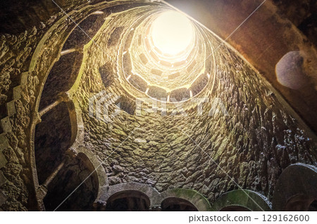 The Initiation well of Quinta da Regaleira in Sintra. 129162600