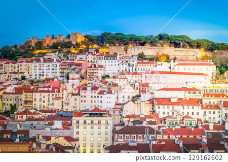 Saint George's Castle , Lisbon, Portugal 129162602