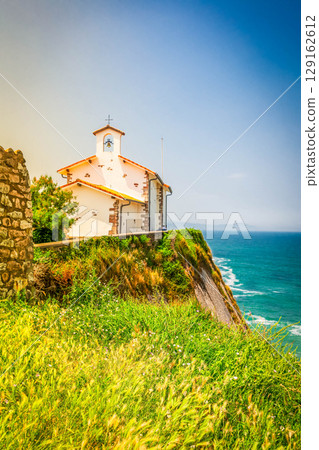Zumaia coast, Pais Vasco Spain Zumaia coast, Pais Vasco Spain 129162612