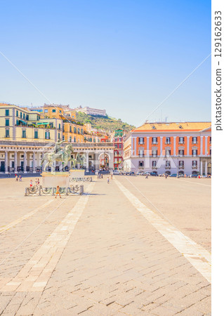 Piazza del Plebiscito, Naples Italy 129162633