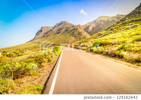 road to volcano Teide, Tenerife, Spain 129162642