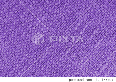 Textured purple fabric close up, macro. Soft woven textile surface in diagonal pattern, background Textured purple fabric close up, macro. Soft woven textile surface in diagonal pattern, background 129163705