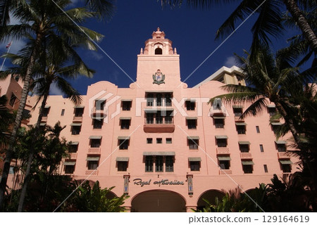Pink Palace "Royal Hawaiian" Hotel exterior Pink Palace "Royal Hawaiian" Hotel exterior 129164619