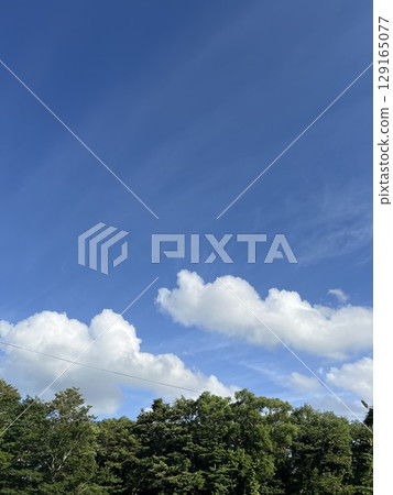 福島縣裡磐梯高原的夏日天空 福島縣裡磐梯高原的夏日天空 129165077