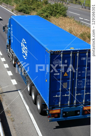 Trailer truck Trailer truck 129166301