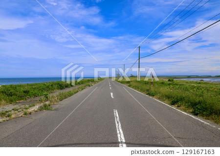 野付半島單行道（北海道別海町） 129167163
