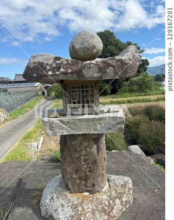 Stone nightlights remaining in rural areas 129167281