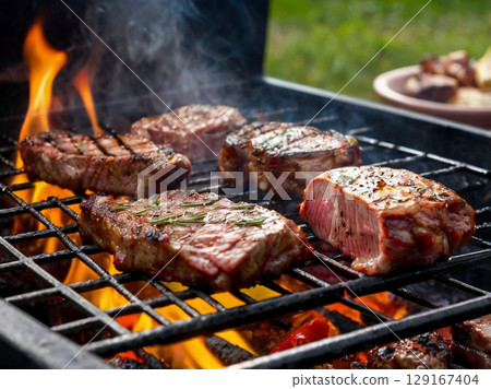 Eating outside is the best 129167404