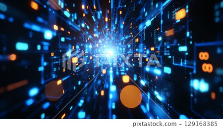 Cyber Depths of Blue Code 129168385