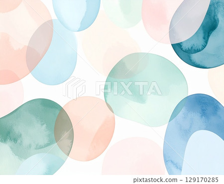Watercolor blur background material 129170285