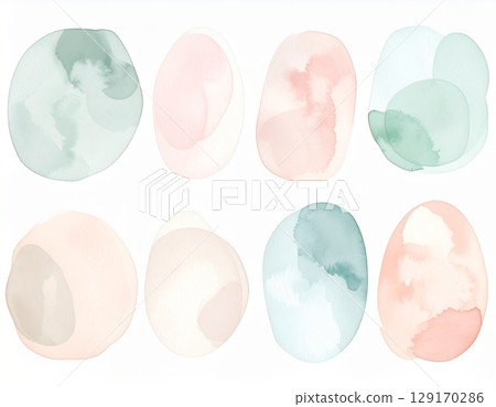 Watercolor blur background material 129170286