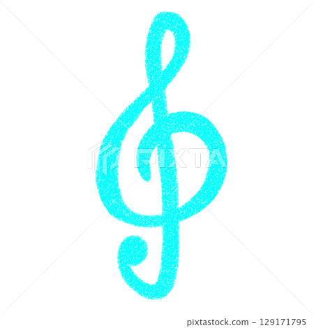 Colorful illustration of cute musical notes Colorful illustration of cute musical notes 129171795