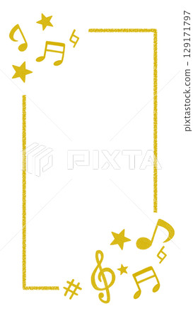 Colorful illustration of cute musical notes Colorful illustration of cute musical notes 129171797