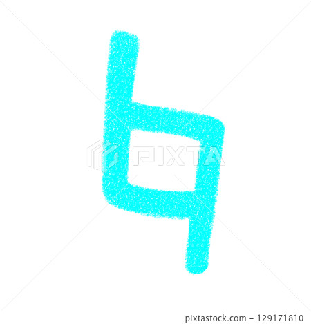 可愛音符的彩色插圖 可愛音符的彩色插圖 129171810