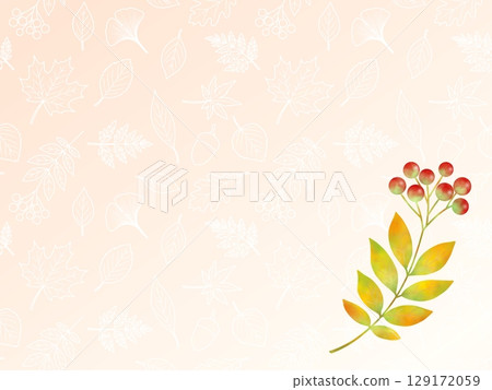 Red nut background A-2 129172059