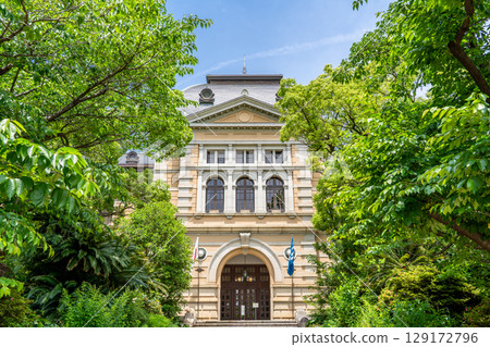 Hyogo Prefectural Government Building South Entrance (former Kobe Prefectural Government Office) Prefectural Guest House and Archives Meiji-era Renaissance-style modern architecture 129172796
