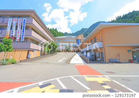 Scenery of Gujo City Hall, Gujo City, Gifu Prefecture 129173197