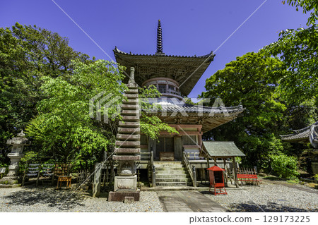 24th of the 88 Shikoku Temples: Tahoto Pagoda at Saigozaki Temple, Muroto City, Kochi Prefecture 24th of the 88 Shikoku Temples: Tahoto Pagoda at Saigozaki Temple, Muroto City, Kochi Prefecture 129173225