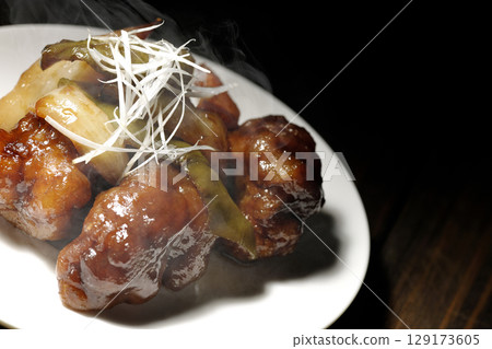 辣味糖醋豬肉 辣味糖醋豬肉 129173605