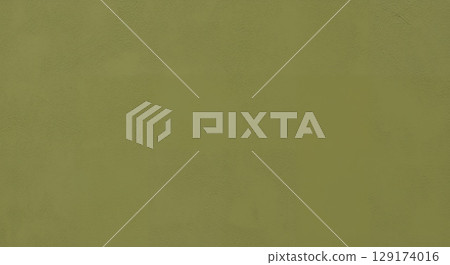 橄欖綠色的牆壁紋理，色彩柔和 129174016